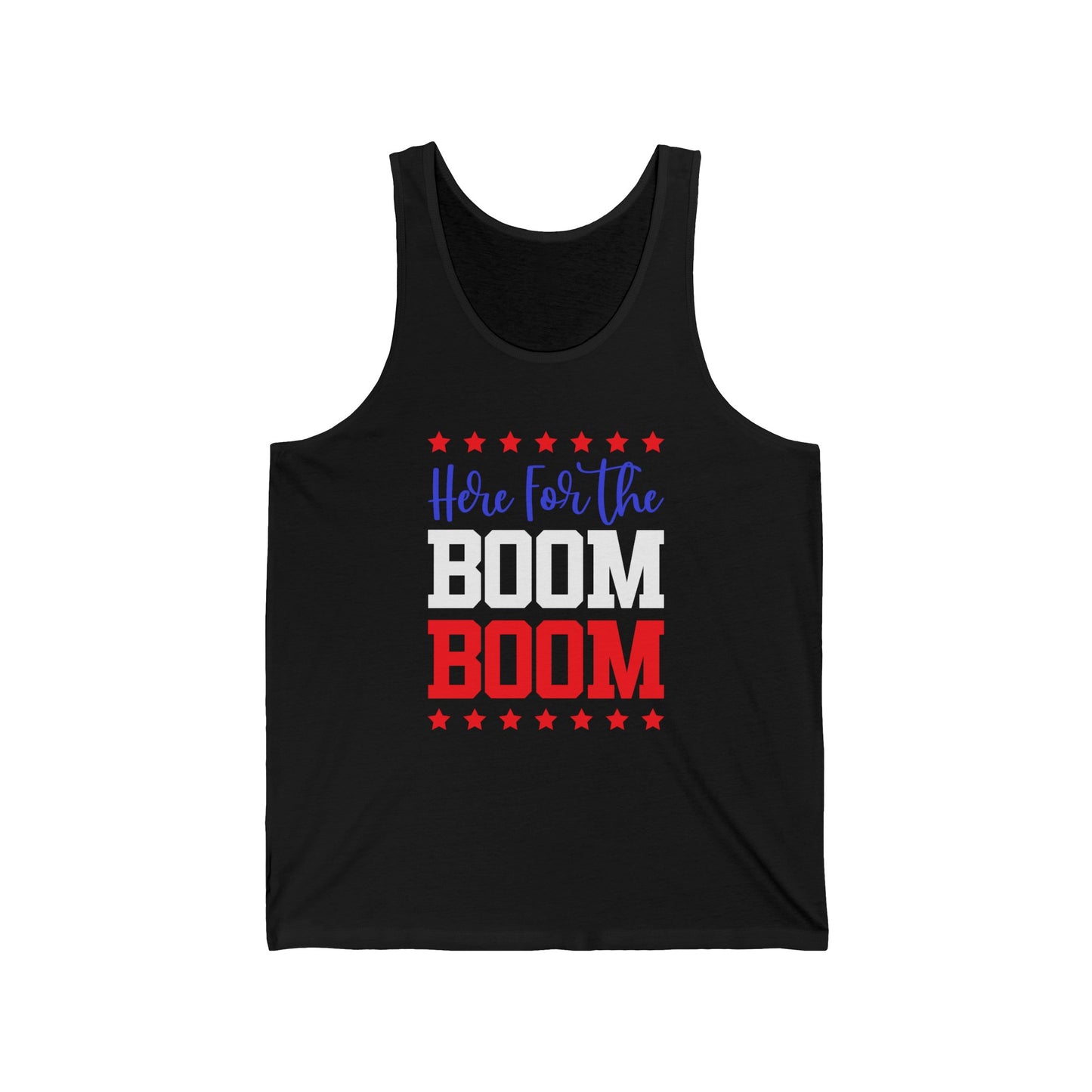 Here For The Boom Boom Tank Top