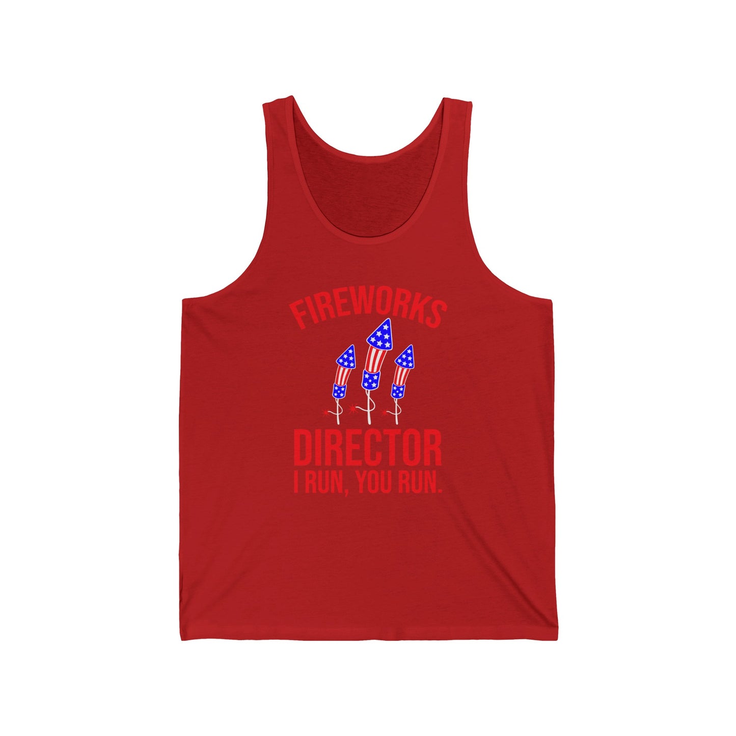 Fireworks Director Tank Top