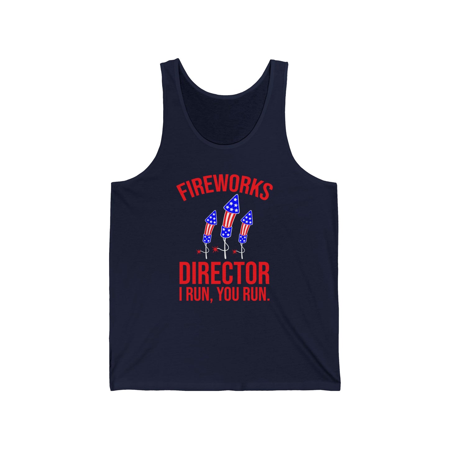 Fireworks Director Tank Top