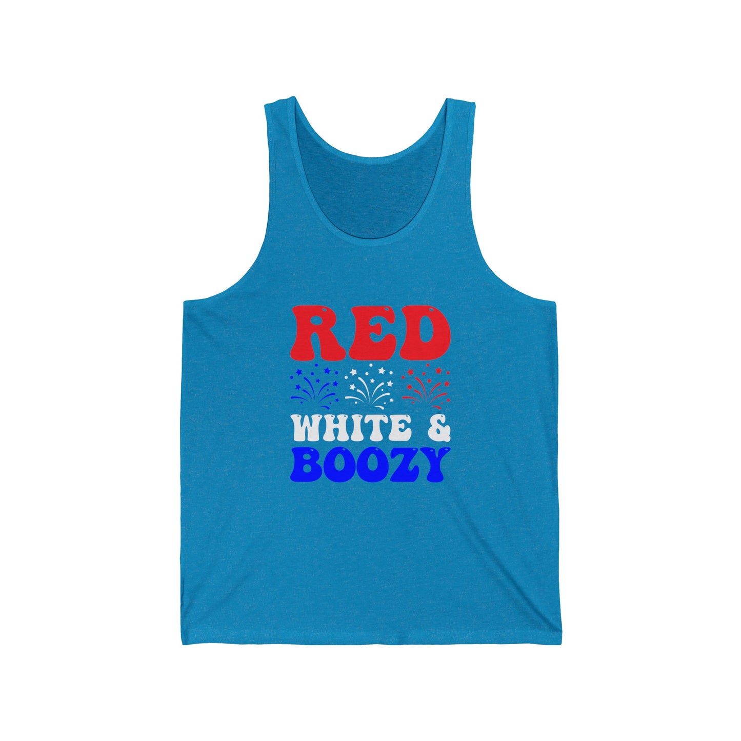 Red White & Boozy Tank Top