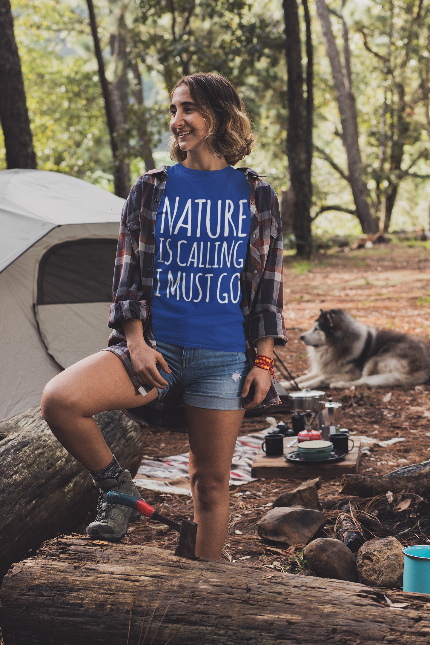 Nature is Calling I Must Go T-Shirt