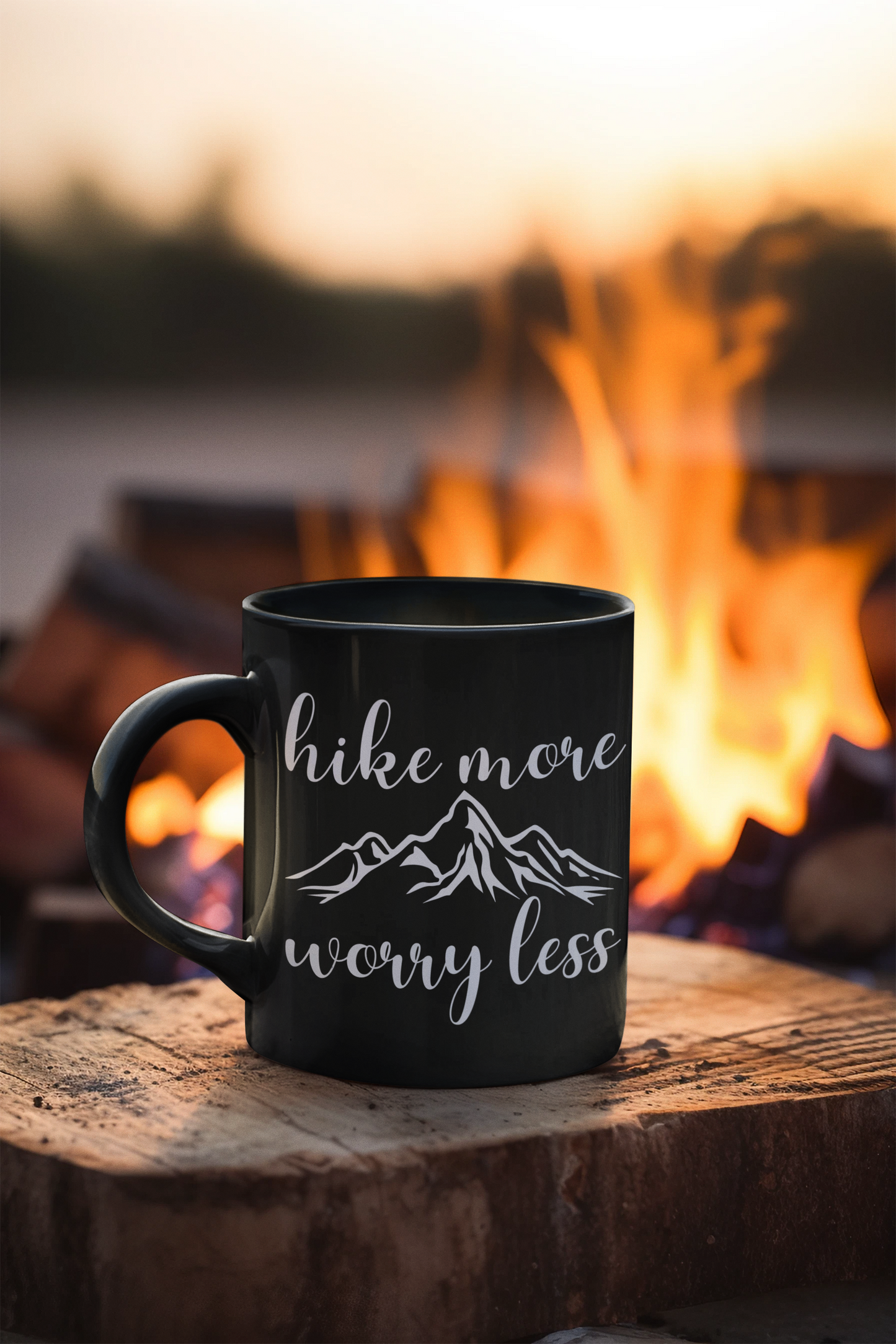 Hike More Worry Less Mug